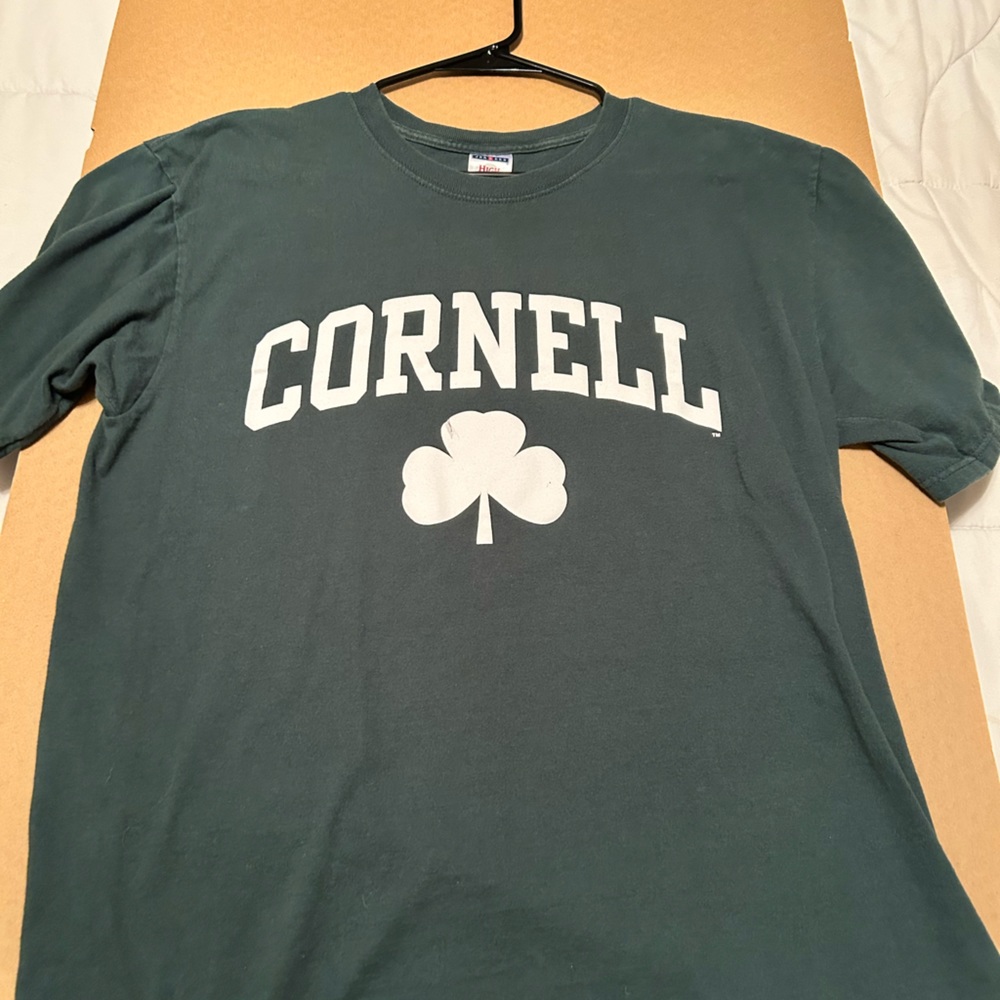 Green Shamrock Cornell University Shirt